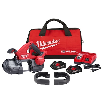 Milwaukee Tool M18 FUEL Compact Dual-Trigger Band Saw Kit 2829S-22